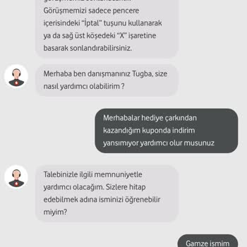 Vodafone Hediye Çarkı Ve Destek Sorunları