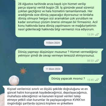 Onarım Sürecinde Yaşanan Gecikme Ve İletişim Sorunları