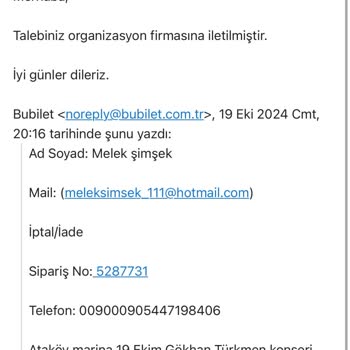 Ataköy Açıkhava Konserinde Bilet Sorunu