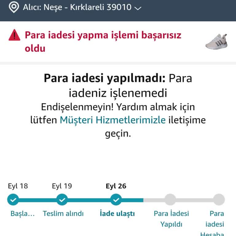 Yanlış Numara Ve Geciken İade Sorunu