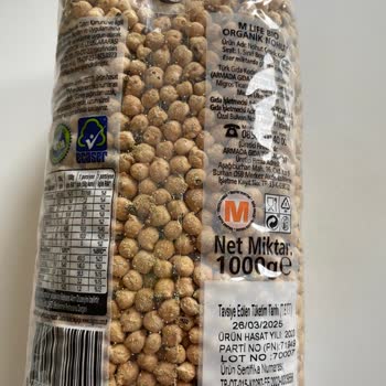 Kurtlanmış Organik Nohut Skandalı