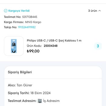 Yanlış Ürün Gönderimi Ve Müşteri Hizmetleri Eksikliği