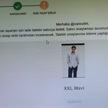 Dolap.com defektes Produkt erhalten, Rückerstattung gefordert