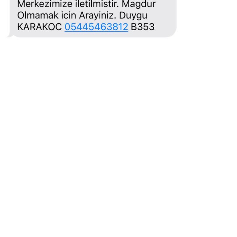 Yanıltıcı Mesaj Ve Suçlama İddiası
