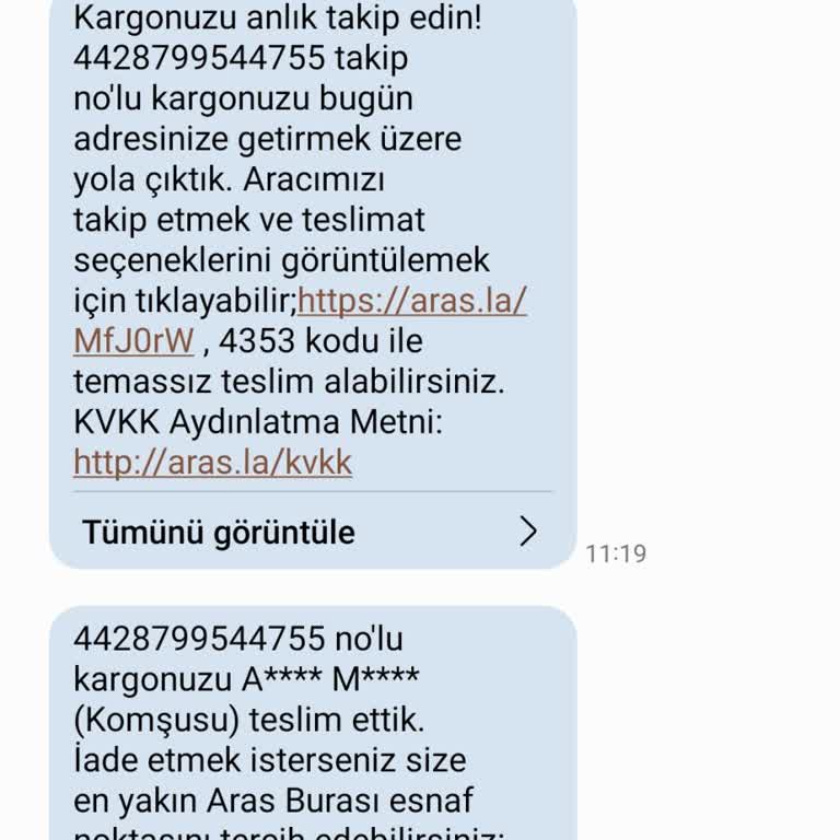 Yanlış Teslimat Ve İletişim Sorunu