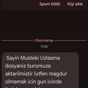 Yanıltıcı Mesajlarla Karşı Karşıya: Sahte Uzlaşma Bildirimi
