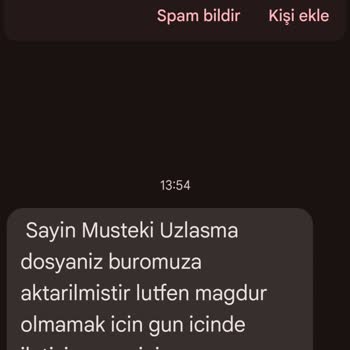 Yanıltıcı Mesajlarla Karşı Karşıya: Sahte Uzlaşma Bildirimi
