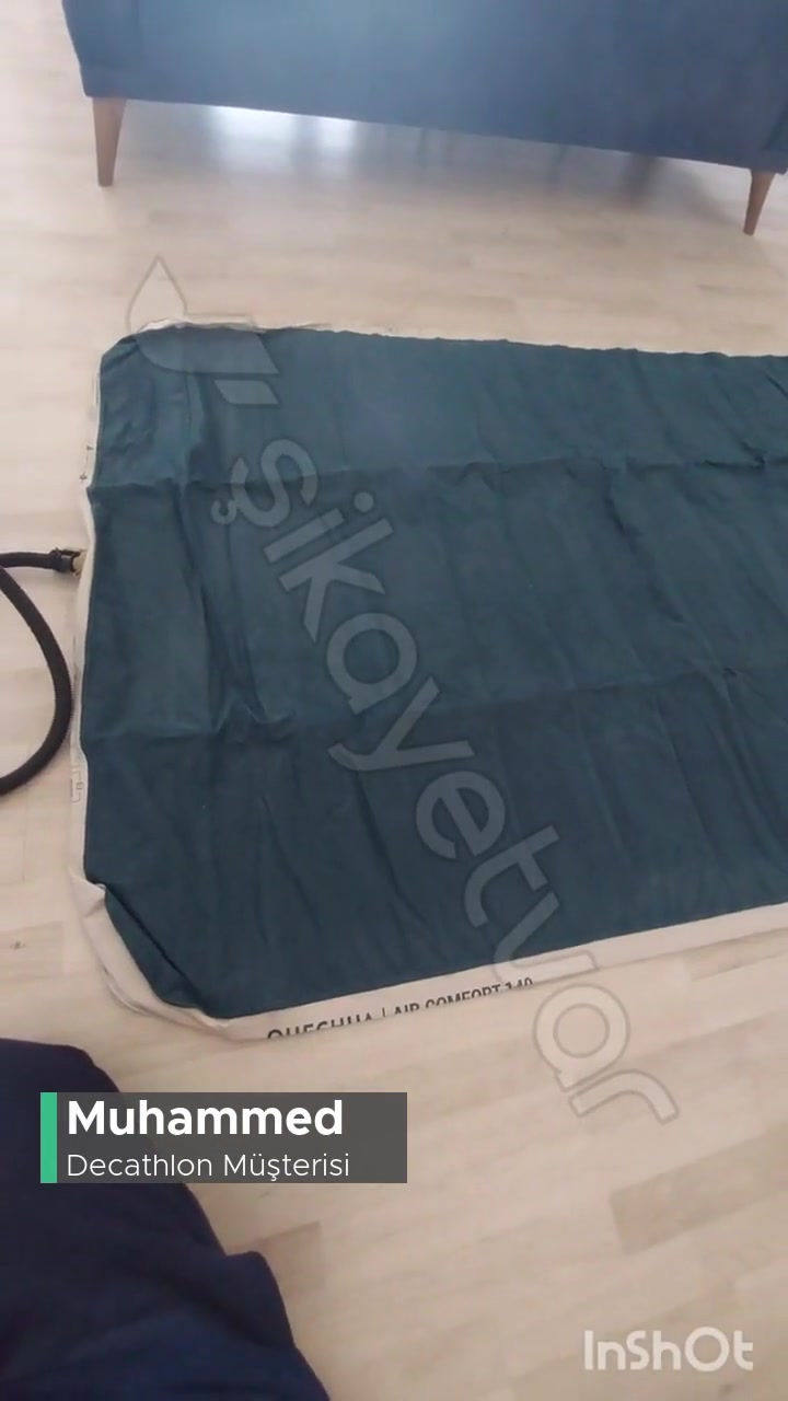 Decathlon Şişme Yatak Sönüyor! videonun kapak resmi