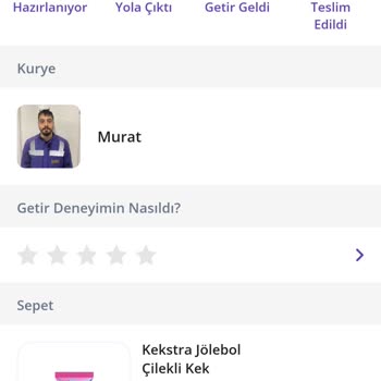 Getir Büyük Market Alışverişinde Teslimat Ve İade Sorunu