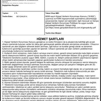 Amazon'dan Alınan Üründe Seri Numarası Sorunu Ve İade Süreci