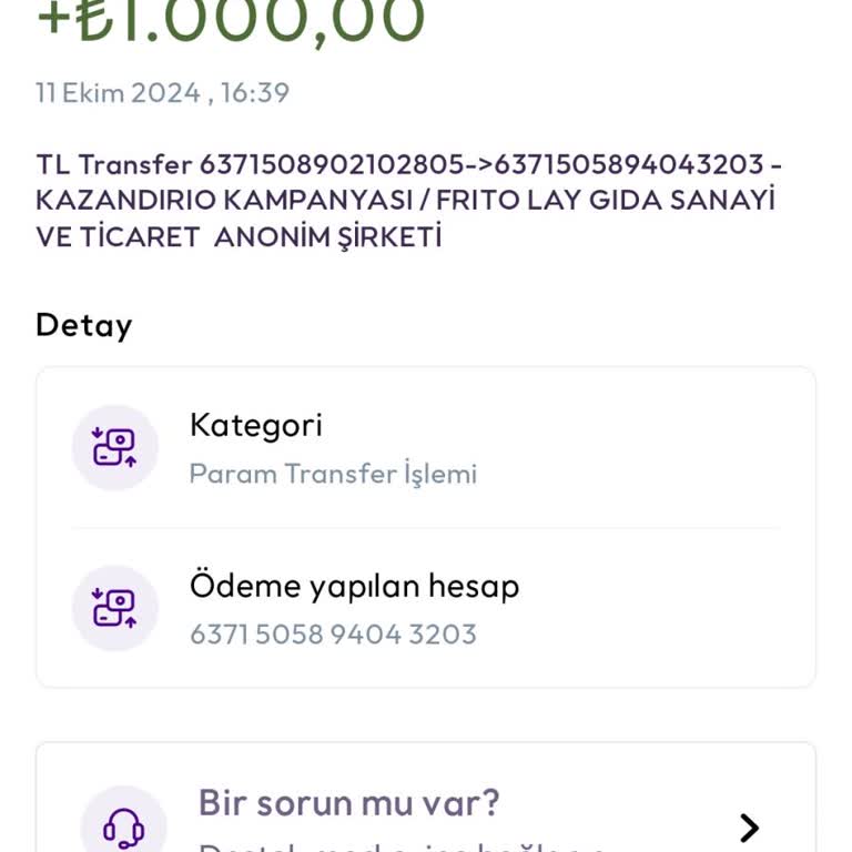 Kazandırio Param Uygulamasındaki Kullanım Sorunları