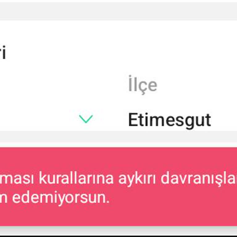 Dolap Uygulaması: Sürekli Hatalı Uyarılar Ve Hesap Sorunları