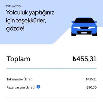 Yanlış Ücret Çekimiyle Karşılaştım