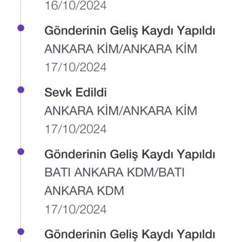 PTT Kargo Batı Şubesi'nde Teslimat Gecikmesi Ve İlgisizlik Sorunu