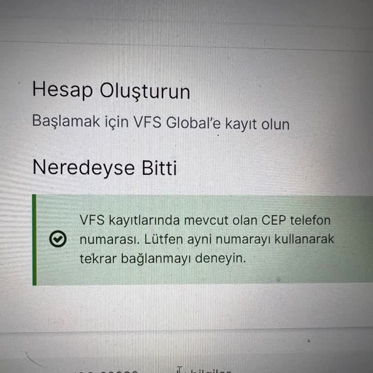 VFS Global kein Zugang zum Konto und keine Terminbuchung möglich