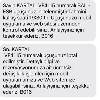 AJet Flug von Batman nach Ankara Verspätung und Stornierung, Entschädigung gefordert