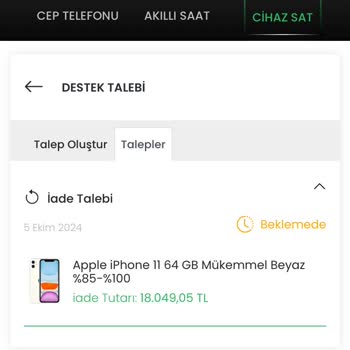 İade Edilmeyen Telefon Ücreti Mağduriyeti