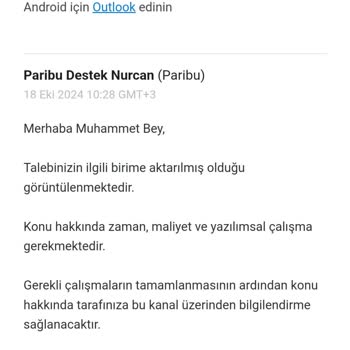 Paribu'da Tezos Ağı Üzerinden Gönderilen Paranın Hesaba Geçmemesi