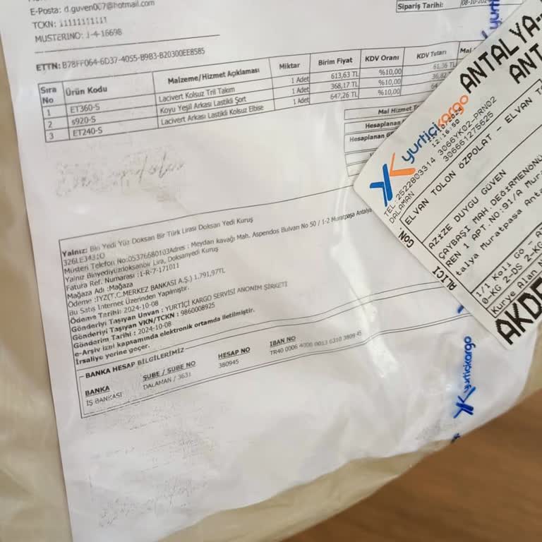 Elvan Tolon'dan Alınan Ürünlerin Teslimat Sorunu Ve İlgisizlik