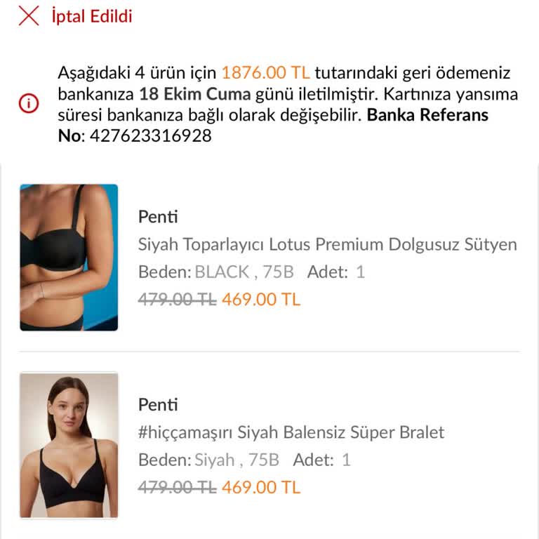 Trendyol Üzerinden Alınan Ürünlerin İptali Ve Fiyat Artışı Sorunu