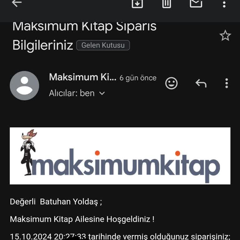 Kargoya Verilmeyen Kitap Ve İletişim Sorunu