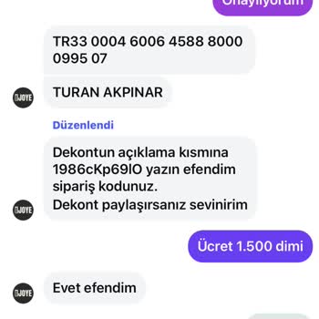 Modajoye'den Aldığım Ürün Gönderilmedi, Mağdurum