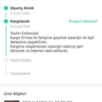 Kayıp Ürün Ve İade Sorunu