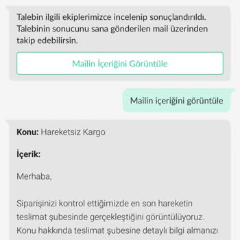 Kayıp Ürün Ve İade Sorunu