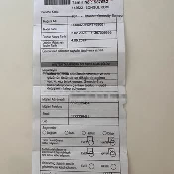 Desa Ve Samsonite: Kalitesiz Ürün Ve Yetersiz Müşteri Hizmeti