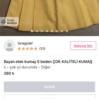 Gardrops'tan Aldığım Etek Beklentilerimi Karşılamadı