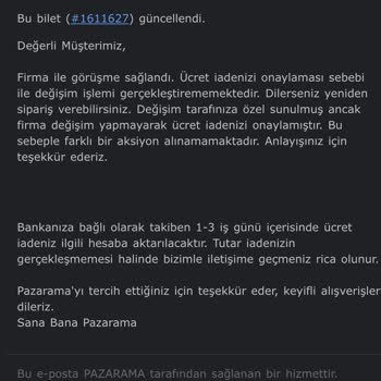 Pazarama'nın Söz Verdiği Değişim Yerine İade Şoku
