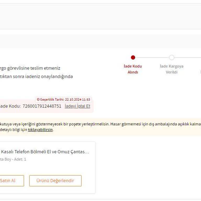 Paket Alımında Gecikme Ve İade Süresi Tehlikede