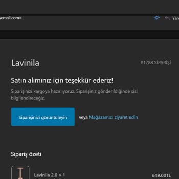 Lavinila'dan Sipariş Teslimatında Büyük Gecikme