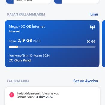 Turkcell'de Anormal İnternet Tüketimi Sorunu