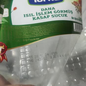 A101'den Aldığım Torku Sucukta Siyah Noktalar Şoku