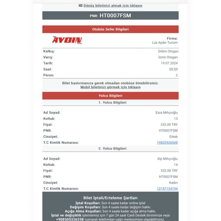 Obilet.com'da Yanıltıcı Bilet Fiyatları Ve Güven Sorunu