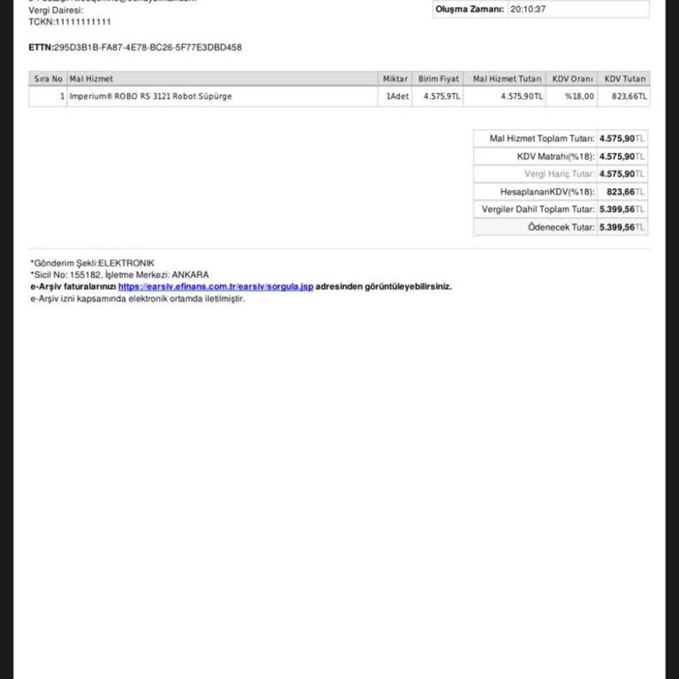 Arçelik Robot Süpürge Ve Yetersiz Servis Hizmeti