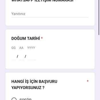 Yanıltıcı İş Başvurusu Ve Güvenlik Endişesi