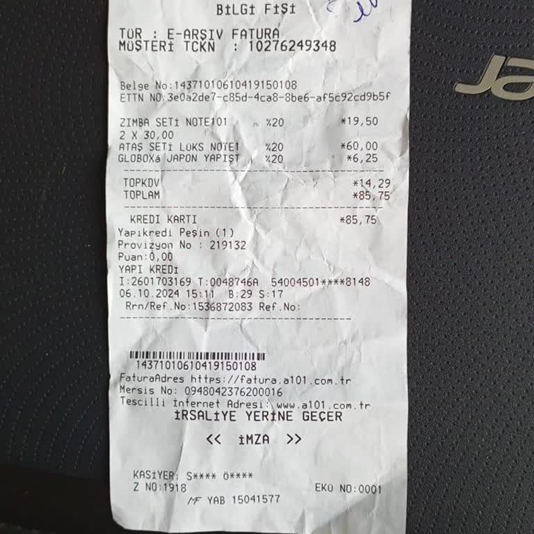 A101 Fatura Talebine Yanıt Vermiyor: Haftalarca Bekletiliyorum