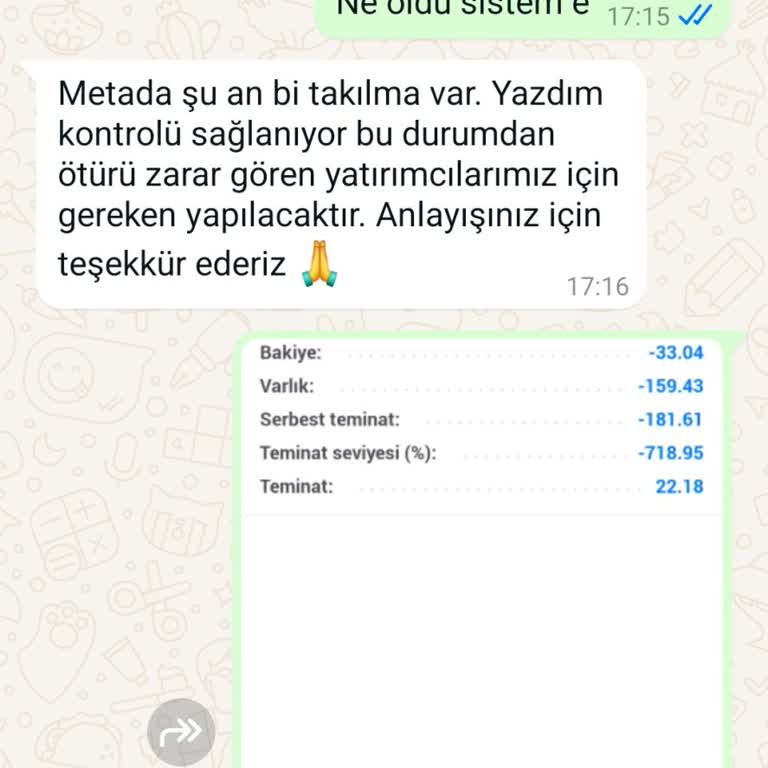 İşlem Platformunda Yaşanan Teknik Sorun Ve İade Problemi