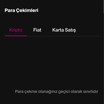 Fastex Hesabımda Yatırım Ve Çekim İşlemleri Kısıtlandı