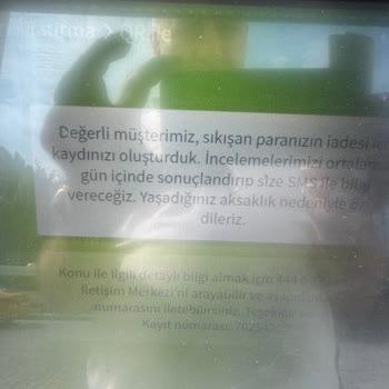 ATM Para Sayımında Hata Ve Kayıp Paranın İadesi Sorunu