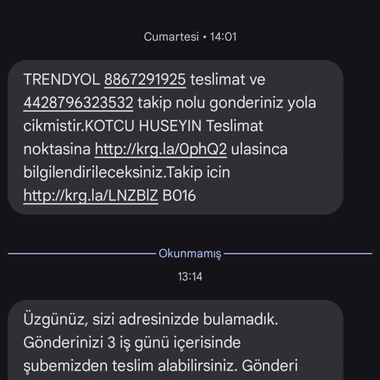Aras Kargo Teslimat Sorunu Ve Müşteri Memnuniyetsizliği