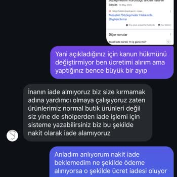 Defolu Ürün Ve İade Sorunu Yaşıyorum