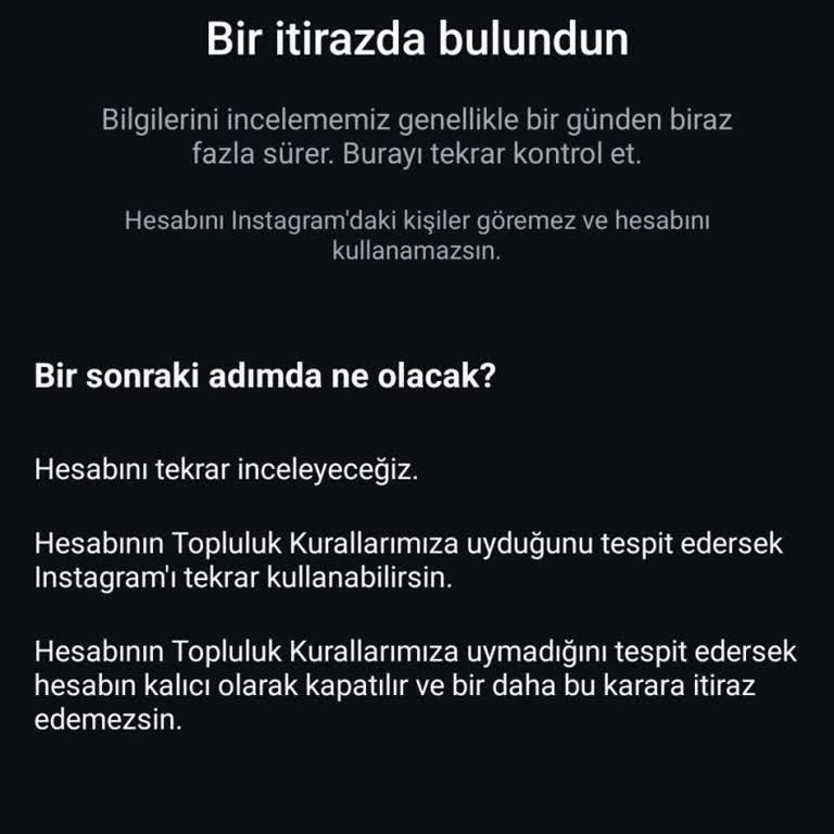 Instagram Hesabım Neden Askıya Alındı?