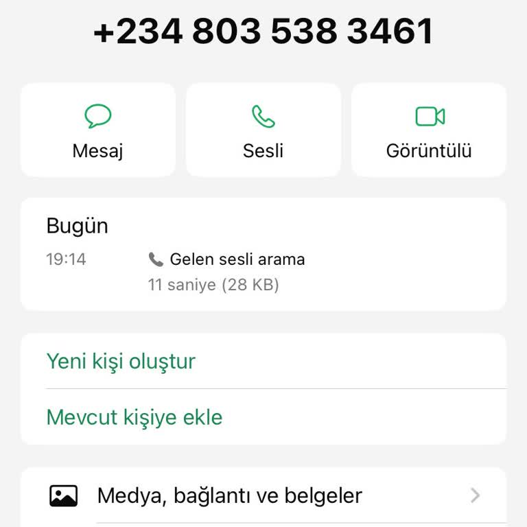 Nijerya'dan Gelen Şüpheli Mesaj