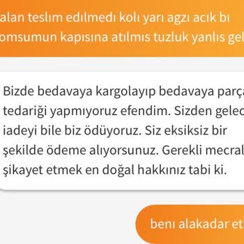 Hasarlı Ürün Ve Yetersiz Müşteri Hizmeti Deneyimi