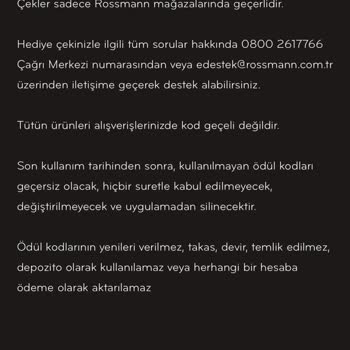 Rossmann Kampanya Katılımında Yaşanan Zorluklar Ve Silik Fiş Problemi