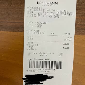 Rossmann Kampanya Katılımında Yaşanan Zorluklar Ve Silik Fiş Problemi
