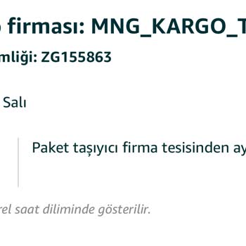 Kayıp Kargo Ve Ulaşılamayan Müşteri Hizmetleri